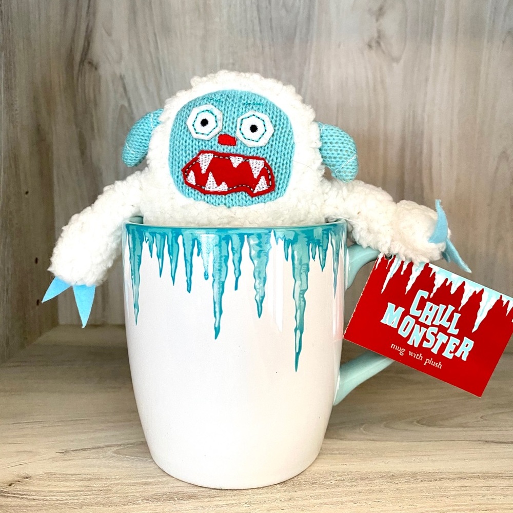 Chill Monster Coffee Mug & Plush